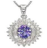 Sterling Silver Semi Mount Pendant Setting Oval OV 8X6mm - Syzjewelry